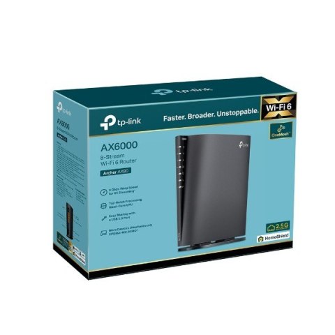 Router Archer AX80 AX6000 Wi-Fi 6 TP-LINK Router Archer AX80 AX6000 Wi-Fi 6 TP-LINK