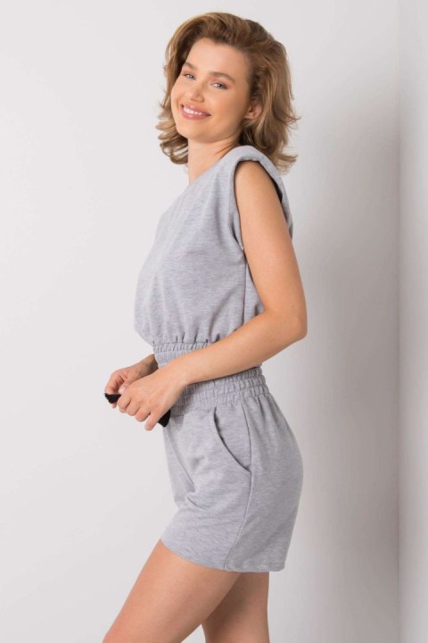 Spodnie Komplet Model HG-KMPL-5447.14X Grey - Rue Paris Spodnie Komplet Model HG-KMPL-5447.14X Grey - Rue Paris