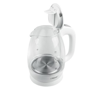 Czajnik elektryczny szklany 1,7l 2200W MR-063-WHITE