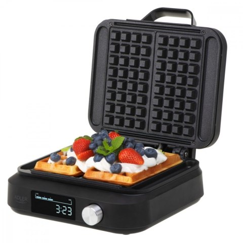 Gofrownica z wyświetlaczem LED AD 3087 Adler