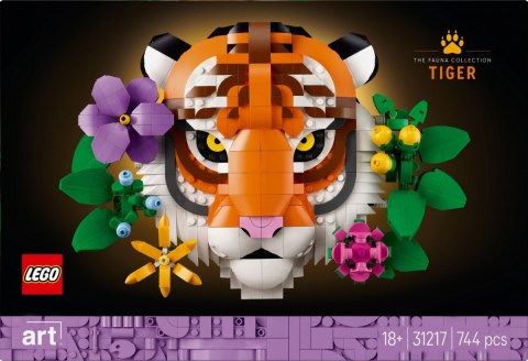 Klocki ART 31217 Kolekcja zwierząt - tygrys LEGO