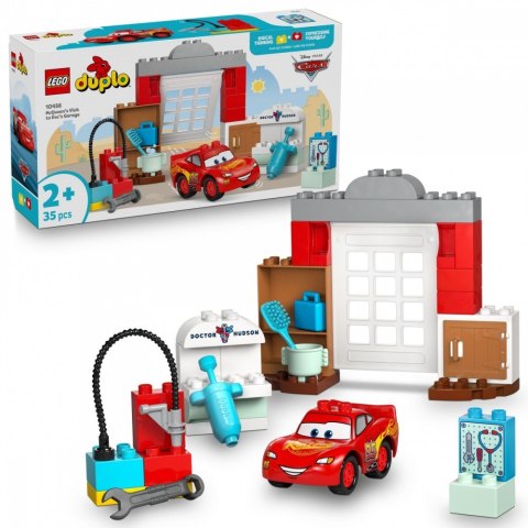 Klocki DUPLO Disney 10456 Wizyta McQueena w warsztacie Wójta LEGO