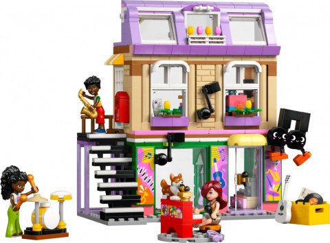 Klocki Friends 42653 Sklep muzyczny i mieszkanie LEGO