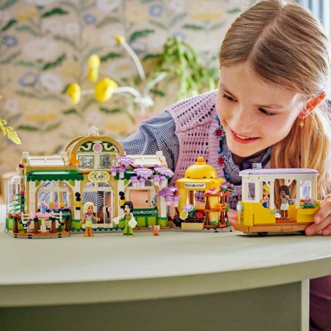 Klocki Friends 42671 Zielona kawiarnia i kwiaciarnia LEGO