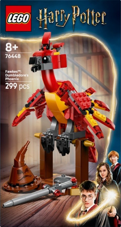 Klocki Harry Potter 76448 Fawkes: feniks Dumbledore'a LEGO