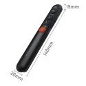 Laserowy wskaźnik/Prezenter 4w1/USB 3.0/2.4GHz/30m Qoltec
