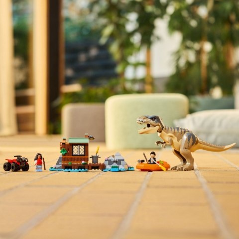 Klocki Jurassic World 76975 Ucieczka rzeką przed tyranozaurem LEGO