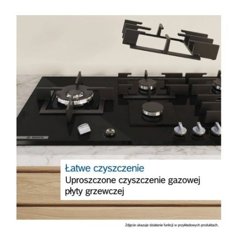 Płyta gazowa szklana PPP6A2I40 Bosch Płyta gazowa szklana PPP6A2I40 Bosch
