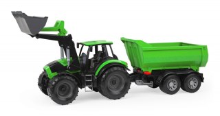 Traktor Worxx Deut z-Fahr z przyczepą 74 cm Lena
