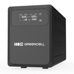 Zasilacz awaryjny UPS AVR PowerCore 1000W/1500VA 12VDC Green Cell