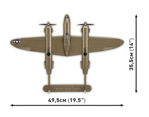 Klocki Lockheed P-38H Lightning