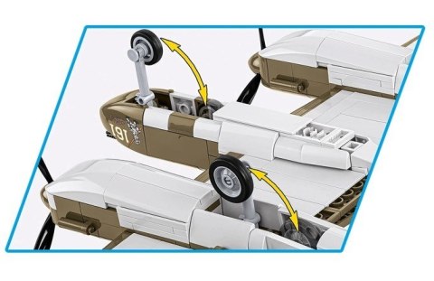 Klocki Lockheed P-38H Lightning
