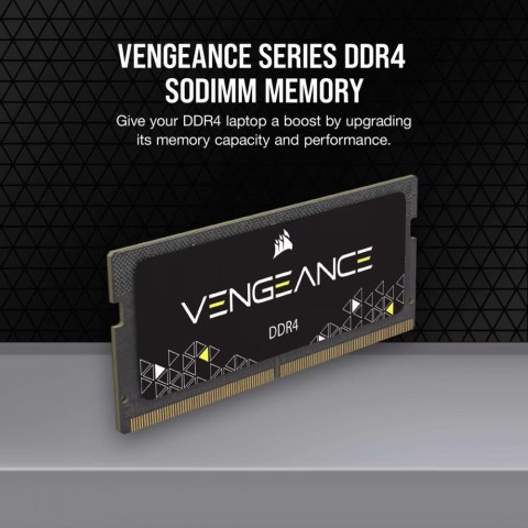Pamięć DDR4 Vengeance 16GB/3200 (1x16GB) CL22 SODIMM Corsair Pamięć DDR4 Vengeance 16GB/3200 (1x16GB) CL22 SODIMM Corsair