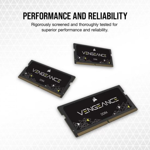 Pamięć DDR4 Vengeance 16GB/3200 (1x16GB) CL22 SODIMM Corsair Pamięć DDR4 Vengeance 16GB/3200 (1x16GB) CL22 SODIMM Corsair