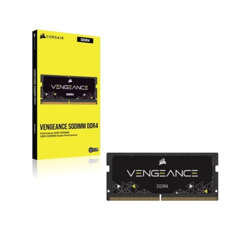 Pamięć DDR4 Vengeance 16GB/3200 (1x16GB) CL22 SODIMM Corsair Pamięć DDR4 Vengeance 16GB/3200 (1x16GB) CL22 SODIMM Corsair