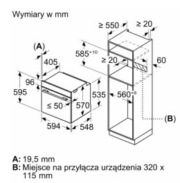 Piekarnik HBG537FB3 Bosch