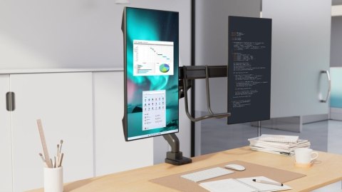 Ramię do monitora podwójne SmartFit Kensington