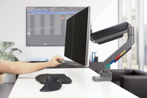 Ramię do monitora podwójne SmartFit Kensington