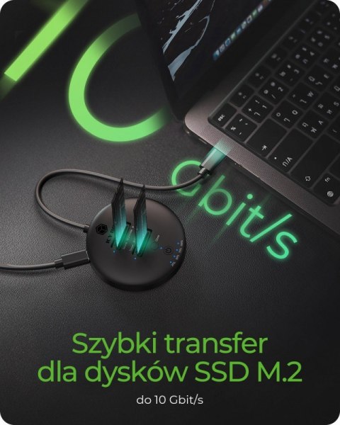 Stacja klonująca+dockująca dla 2xNVMe M.2SSD IB-1612MCL-C31 IcyBox