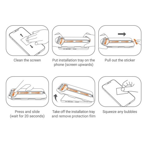 Szkło hartowane EasyShield 2-Pack - iPhone 16 Pro (2 sztuki) CRONG