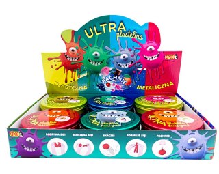 Ultra Plastelina Pachnąca Display 12 sztuk Epee