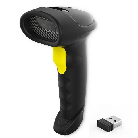 Czytnik kodów kreskowych i QR | 1D 2D | USB | Bluetooth Qoltec
