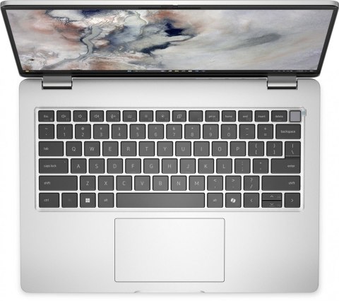 Laptop Dell Pro 14 PC14250 W11P C3 100U/8GB/512GB/14.0 FHD+/INT/FgrPr/FHD/IRCam/Mic/WLAN+BT/BcklKb/3C/3YPS Magnetite color, text Dell