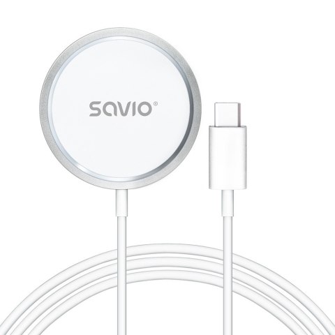 Magnetyczna ładowarka indukcyjna 15 W LA-11 Savio