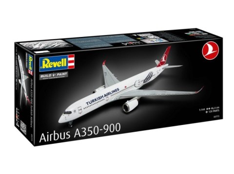 Model plastikowy Samolot Airbus A350-900 Turkish Air 1/144 Revell Model plastikowy Samolot Airbus A350-900 Turkish Air 1/144 Revell