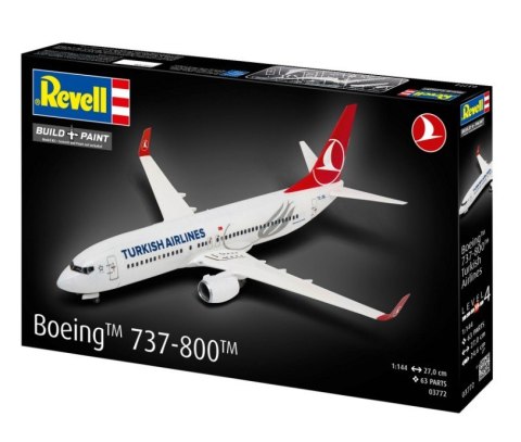 Model plastikowy Samolot Boeing 737-800 Turkish Air 1/144 Revell Model plastikowy Samolot Boeing 737-800 Turkish Air 1/144 Revell