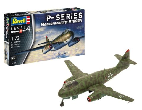 Model plastikowy Samolot Messerschmitt P.1099A-P-SER 1/72 Revell Model plastikowy Samolot Messerschmitt P.1099A-P-SER 1/72 Revell