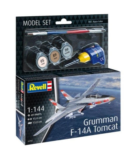 Model plastikowy Set Grumman F-14A Tomcat 1/144 Revell Model plastikowy Set Grumman F-14A Tomcat 1/144 Revell