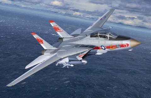 Model plastikowy Set Grumman F-14A Tomcat 1/144 Revell Model plastikowy Set Grumman F-14A Tomcat 1/144 Revell