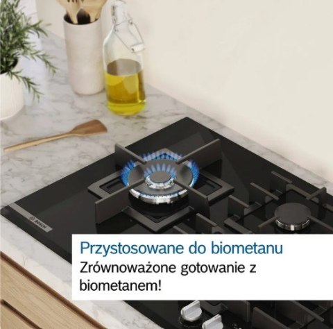 Płyta gazowa PCQ7A5I90 75 cm inox Bosch
