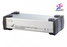 Rozdzielacz wideo 4 porty DVI/Audio Splitter ATEN