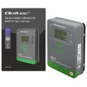 Solarny regulator ładowania MPPT z czujnikiem temperatury 30A | 12V/24V | LCD | 2xUSB | Bluetooth | APP | GEL | LiFePO4 Qoltec