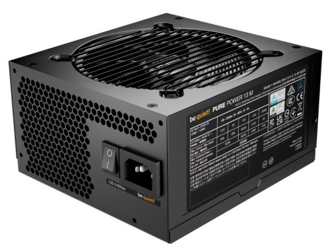Zasilacz Pure Power 13 M 550W ATX 3.1 80+ GOLD Be quiet! Zasilacz Pure Power 13 M 550W ATX 3.1 80+ GOLD Be quiet!