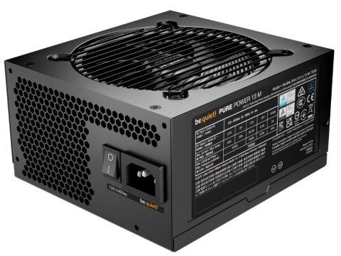 Zasilacz Pure Power 13 M 750W ATX 3.1 80+ GOLD Be quiet! Zasilacz Pure Power 13 M 750W ATX 3.1 80+ GOLD Be quiet!
