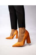 Damskie Czółenka LUMONA ORANGE - Inello