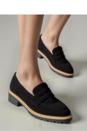 Damskie Mokasyny LORIEN BLACK - Inello