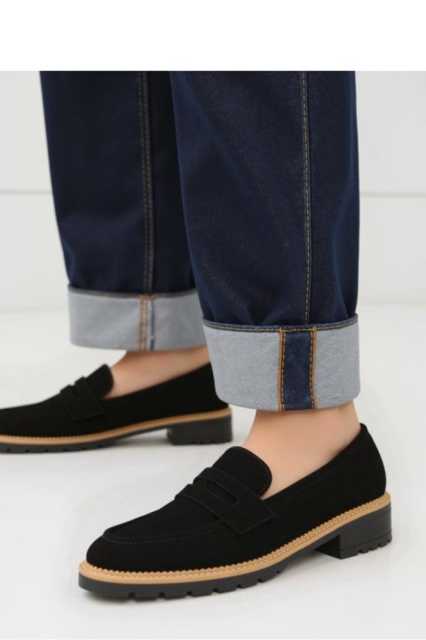Damskie Mokasyny LORIEN BLACK - Inello Damskie Mokasyny LORIEN BLACK - Inello