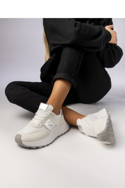 Damskie Sneakersy LIVIA WHITE - Inello Damskie Sneakersy LIVIA WHITE - Inello