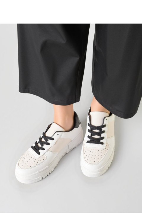 Damskie Sneakersy VEXANA BEIGE - Inello Damskie Sneakersy VEXANA BEIGE - Inello