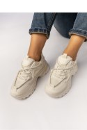 Damskie Sneakersy VELARA BEIGE - Inello