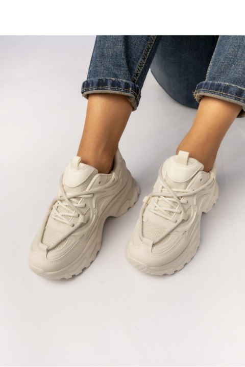 Damskie Sneakersy VELARA BEIGE - Inello Damskie Sneakersy VELARA BEIGE - Inello