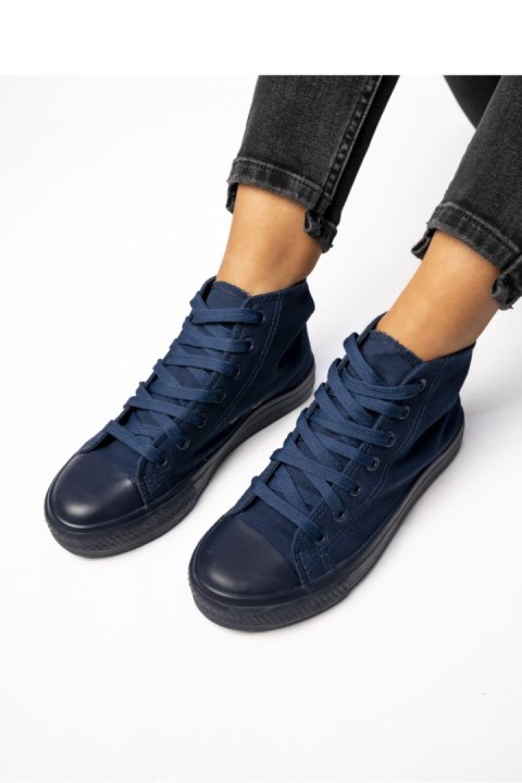 Damskie Trampki SOLIS NAVY - Inello Damskie Trampki SOLIS NAVY - Inello
