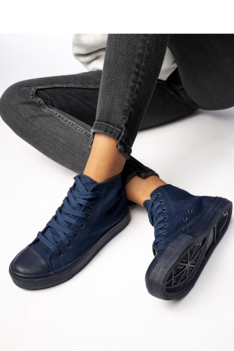 Damskie Trampki SOLIS NAVY - Inello Damskie Trampki SOLIS NAVY - Inello