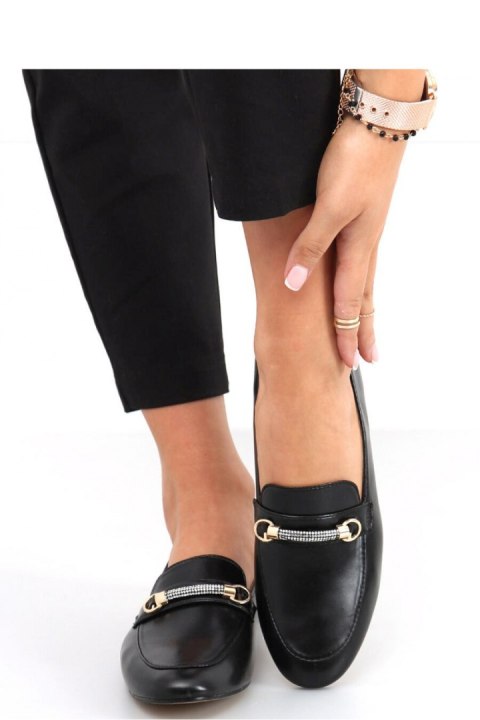 Mokasyny damskie GESSA BLACK - Inello Mokasyny damskie GESSA BLACK - Inello