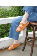 Sandał Klapki Model Leisure LS048TO-1 Orange - Inello