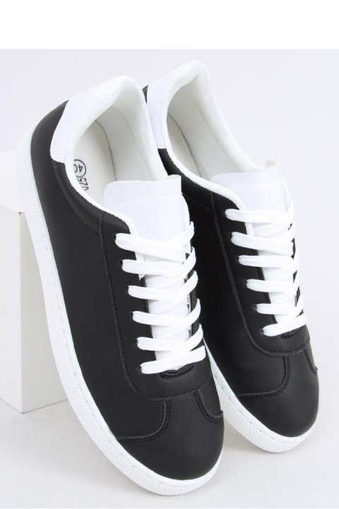 Trampki damskie GIRBO B/WHITE - Inello Trampki damskie GIRBO B/WHITE - Inello